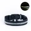 Coleira para cachorro, coleira iluminada para pet, recarregável e ajustável, adequada para gatos e cachorros, para passeios noturnos, com engate para guia, recurso anti-perda, disponível para atacado