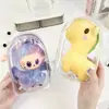 Bolsa Portabebés Personalizada Bubble Mart, Bolsa de Exhibición 3D de PVC de Alta Transparencia, Bolsa con Cremallera para Exhibición de Cajas Sorpresa de Figuras