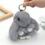 Celebrante de Internet Coelhinho Super Fofo Boneca Fofa Brinquedo Infantil Sacola de Presente Acessórios para Pendurar Chaveiro de Presente Pingente de Pelúcia