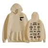 Sudadera Unisex Tini Stoessel La San-T Future Cover Print Moda Hip-Hop Estilo Callejero Ropa Deportiva Alta Calidad