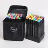 Set personalizado de 300 colores de rotuladores a base de alcohol de doble punta, bolígrafos de acuarela coloridos para niños, bolígrafos de dibujo, herramientas de pintura