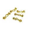 Preservación del Color Paquete de Oro de 14 Quilates Flor Bud Hebilla Conexión de Pulsera Hebilla Cabeza Accesorios diy Hecho a Mano Material de Cuentas Cierre Hebilla Material
