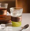 Nuevo Juego de Tazas de Té para Invitados en Sala de Estar Estilo Chino, Taza con Forma de Cintura, Vaso para Jugos, Taza de Café, Vaso de Vidrio Resistente a Altas Temperaturas