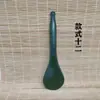 Tabla Gua Sha de Bianstone Negro, Peine de Jade, Herramienta de Masaje Gua Sha, Tabla Gua Sha Facial y para Ojos, Tabla Gua Sha Especializada en Medicina Tradicional China, Bianstone