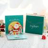 Cartão de Saudação de Natal Tridimensional 3D Presente Criativo de Natal Cartão de Árvore de Natal Presente para Evento de Natal de Estudante Venda por Atacado