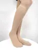 Meias finas de compressão forte para perna fina, meias de verão finas e transparentes de baixa pressão para panturrilha, meias brancas estilo JK, meias estilo japonês, meias de compressão de veludo
