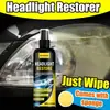 KineShineX Kit popular de ferramentas para renovação e reparo de faróis de carro, fluido atomizador de aquecimento para renovação de faróis