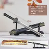 Espada Han de Aço Inoxidável, Espada Qin, Espadas Decorativas Antigas, Armas Brancas para Autodefesa, Não Afiadas, Artesanato de Viagem, Atacado
