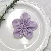 Malha Pérola Coreana Flor de Cinco Pétalas Bordada à Mão Flor de Pérola Acessórios DIY Acessórios para Headwear Bolsas Sapatos Meias Acessórios de Vestuário