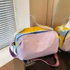 Bolsa de viagem dopamine com contraste de cores, bolsa de ombro/transversal para esportes ao ar livre transfronteiriços, bolsa leve para yoga/dança/academia