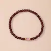 Nova Pulseira Estilo Chinês Imitação de Granada Cabacinha Lírio do Vale Flor Verão Novo Design Simples Joia de Mão Feminina Venda Direta da Fábrica