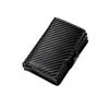 Ventas Directas de Fábrica Caja de Aluminio de Doble Capa Oro RFID Nuevo Antirrobo Skimming Clip para Dinero Metal Porta Tarjetas Funda para Tarjetas Envío Directo