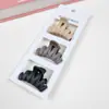 Pinza de garra para coleta de 4.5CM de alto artefacto fijo pasador de pelo femenino parte trasera de la cabeza pinza de tiburón red social roja pinza de pelo pequeña accesorios para el cabello