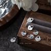 Decoraciones para uñas serie candado clave aleación Fujia Qianjin candado de amor estrella moño taladro de uñas tridimensional