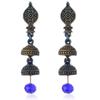Pendientes Largos Bohemios Cuidadosamente Seleccionados para Mujer, Pendientes de Borla Acrílica Coloridos Retro, Estilo Étnico de Yunnan, Versátiles