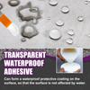 Cola Impermeável Transparente Jue Fish para Varanda, Cozinha, Parede Externa, Telhado, Preenchimento de Juntas de Parede, Fácil de Aplicar, Cola Impermeável à Prova de Vazamentos