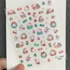 Lindos Pegatinas de Arte para Uñas de Dibujos Animados Gato Kt Repujadas Hellokitty Hello Kitty Manual DIY Pegatinas Decorativas para Uñas Ccd