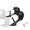 Auténticos [En Stock] Originales Flor Campana Temporada Lolita Dulce y Lindo Moño Zapatos Planos de Punta Redonda
