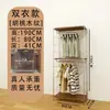 Perchero colgante de ropa para el hogar estilo japonés, perchero de almacenamiento de ropa tipo armario, perchero de pie abierto para dormitorio y vestidor