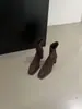 Botas de moda cuadradas, de tacón grueso, versátiles y cómodas, con acabado de gamuza, estilo británico y diseño de moda coreano retro, para la temporada 2026.