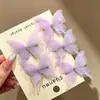 Pinza Lateral de Mariposa Super Hada para Niñas, Versátil para Salidas Diarias, Accesorio de Pinza para el Cabello Moderno y Elegante para Niñas