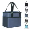 Venda Direta de Fábrica Bolsa Térmica Dobrável Tecido Oxford Lancheira Piquenique Camping Bolsa de Gelo Portátil Bolsa Lancheira para Trabalhador de Escritório