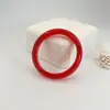 Pulsera de Cristal Transparente Hielo 10-12 mm Tira Plana Pulsera Pequeña para Mujer Cristal de Imitación Puesto Callejero Lugar Turístico Pulsera Más Vendida