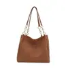 Bolso de Hombro tipo Tote Tejido Casual y de Moda para Mujer en Otoño e Invierno Nuevo de Alta Calidad Gran Capacidad Casual para el Trabajo