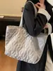 Bolso de Mujer de Gran Capacidad con Textura Única 2026 Primavera Nuevo Bolso Tote de Color Sólido en Relieve Bolso de Hombro de Moda para Mujer
