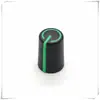 Tampa de Botão de Plástico Bicolor para Potenciômetro de Meio Eixo Tampa de Botão para Mixer Tampa de Botão de Interruptor de Volume de Placa de Som