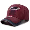 Nueva Gorra de Béisbol Bordada Vintage Lavada Estilo Europeo y Americano Transfronteriza para Hombres, Gorra para el Sol al Aire Libre, Moderna y Versátil