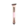 Pincel de Base e Blush Dupla Face Transfronteiriço, Ferramenta de Beleza de Peça Única com Três Cores e Cerdas Macias, Pincel para Contorno, Pincel para Pó Solto, Pincel de Maquiagem para Beleza