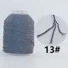 Cuerda de Algodón de Tres Flores, Hilo de Algodón Retorcido a Mano Estilo Tangka Xizang, Hilo de Algodón Tejido a Mano Manbo, Cordel para Manualidades, Hilo para Cuentas, 18 Hilos, 24 Hilos, 30 Hilos
