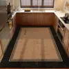 Tapete de Cozinha Estilo Medieval, Antiderrapante, Resistente a Óleo, Limpável com Pano, Tapete Lavável de Terra de Diatomáceas, Tapete Absorvente de Água e Resistente à Sujeira para Entrada de Casa