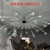 Accesorios de Boda Fuegos Artificiales Acrílicos Lluvia de Meteoros en el Techo Luces de Agua Corriente Fuegos Artificiales para Salón de Bodas Luces Decorativas de Techo