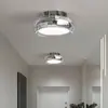 Lámpara de Espectro Completo Promedio Estilo Nuevo 2024 Estilo Italiano Minimalista Lujo Ligero Sentido Avanzado Lámpara para Pasillo de Cristal Vestidor Lámpara de Balcón