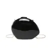 Bolsa Transfronteriza Bolso de Mujer Nuevo Bolso Ovalado de Acrílico Bolso con Forma de Concha Bolsa Caja Huevo de Ganso Bolso de Noche Bolso Cruzado Mujer