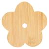 Tapete Isolante Térmico de Bambu Natural Doméstico Anti-queimadura Espessado Tapete de Mesa de Jantar Tapete para Panela de Areia Porta-copos Tapete para Vegetais Fácil de Limpar Tapete Resistente ao Calor