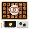 Cuentas Sueltas de Cabeza de Mono Bodhi, Cuentas Sueltas de Nogal con Forma de Barril Estilo Antiguo Octagonal de Pekín, Manualidades DIY, Cuentas de Oración Budistas, Pulsera de Cabeza de Mono