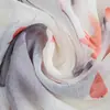 Lenço de Seda Crocodilo Versátil para Primavera e Outono Feminino Lenço Decorativo Fino de Uso Duplo para Outono e Inverno Moda Longo Grande de Gaze