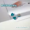 Pedras de Strass para Nail Art com Base Pontiaguda Azul, Strass Azul Lago Cintilante Quadrados Grossos Borboleta Ovo de Pombo Irregulares Misturados para Decoração de Unhas