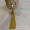 Fornecimento direto da fábrica pequeno margarida roupa chinesa franja pendurado espiga leque pingente antigo cheongsam abotoadura de pressão acessórios