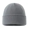 Gorros Tejidos Rizados Hip-Hop Sevennotes para Otoño e Invierno para Mujer, Gorros Fríos para Hombre, Gorros de Lana, Estilo Neutro, Estilos Cálidos de Otoño e Invierno