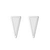 Aretes de botón redondos ovalados triangulares en forma de corazón para mujeres niñas acero inoxidable oro aretes geométricos joyería regalo