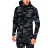 Nueva chaqueta de camuflaje para hombre para exteriores cárdigan con cremallera de camuflaje para exteriores