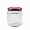 Frasco de Vidrio Martillado Transparente Miel Nido de Pájaro Estofado Fresco Sub-Embotellado Cocina Frasco para Encurtidos Frasco de Almacenamiento para Té de Flores