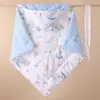Manta Receptora para Recém-Nascido Swaddle Algodão Puro Roupas de Swaddle Outono/Inverno Espessadas Suprimentos para Bebê Sala de Parto Swaddle Anti-Susto