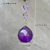 Acessórios para Lâmpada de Cristal Bola de Cristal Colorida Bola de Diamante Bola de Milho 30 # Diâmetro 40mm Pingente para Decoração de Casamento