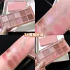 Maquillaje Dulce menta plato de sombras de ojos de diez colores nacarado mate destello fino estudiante fiesta diario asequible placa cemento tierra