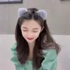 Linda Diadema de Gato de Peluche para Mujer, Pinza Especial para Lavar el Cabello, Nueva Diadema de Presión para el Cabello 2025, Pinza para el Cabello, Tocado Rosa para Mujer